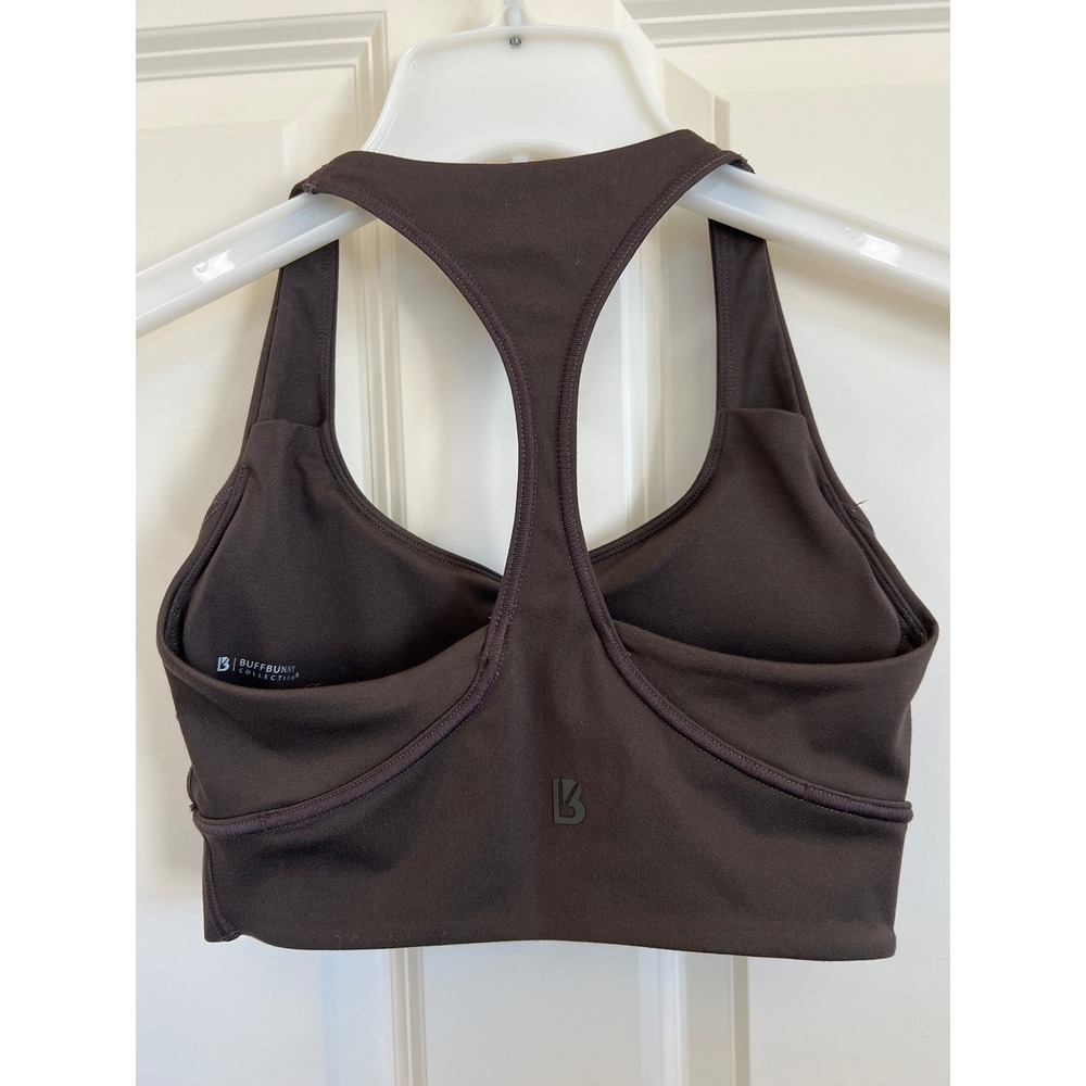 Buff Bunny Collagen Sports Bra Cold Brew Brown Size Small - Picture 2 of 5